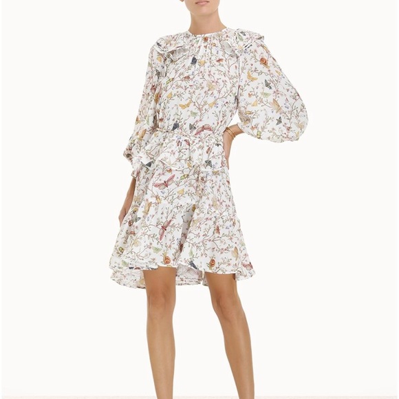 Zimmermann Frilled Butterfly Mini Dress - Picture 4 of 10